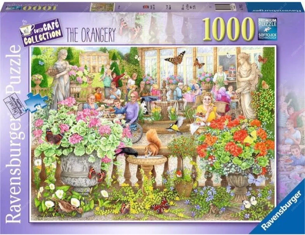 Ravensburger: Cozy Café - Secret Garden Puzzle (1000pc Jigsaw)