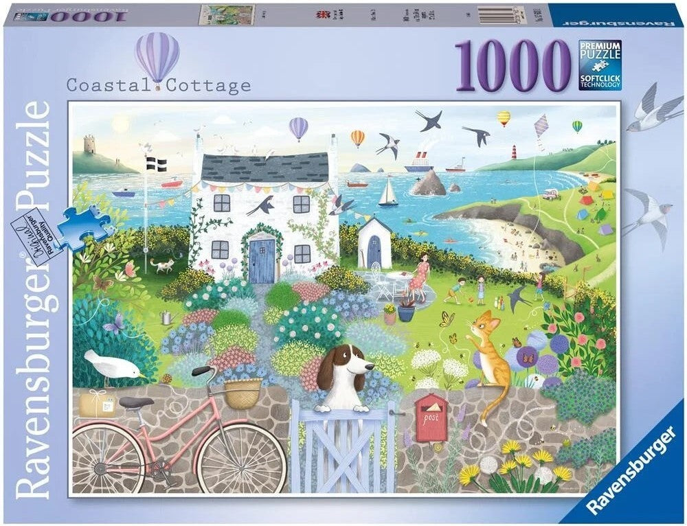 Ravensburger: Coastal Cottage Puzzle (1000pc Jigsaw)