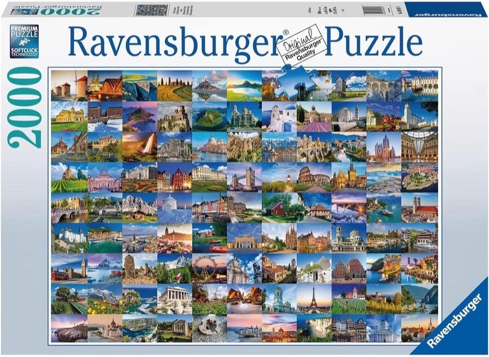 Ravensburger: 99 Places in Europe Puzzle (2000pc Jigsaw)