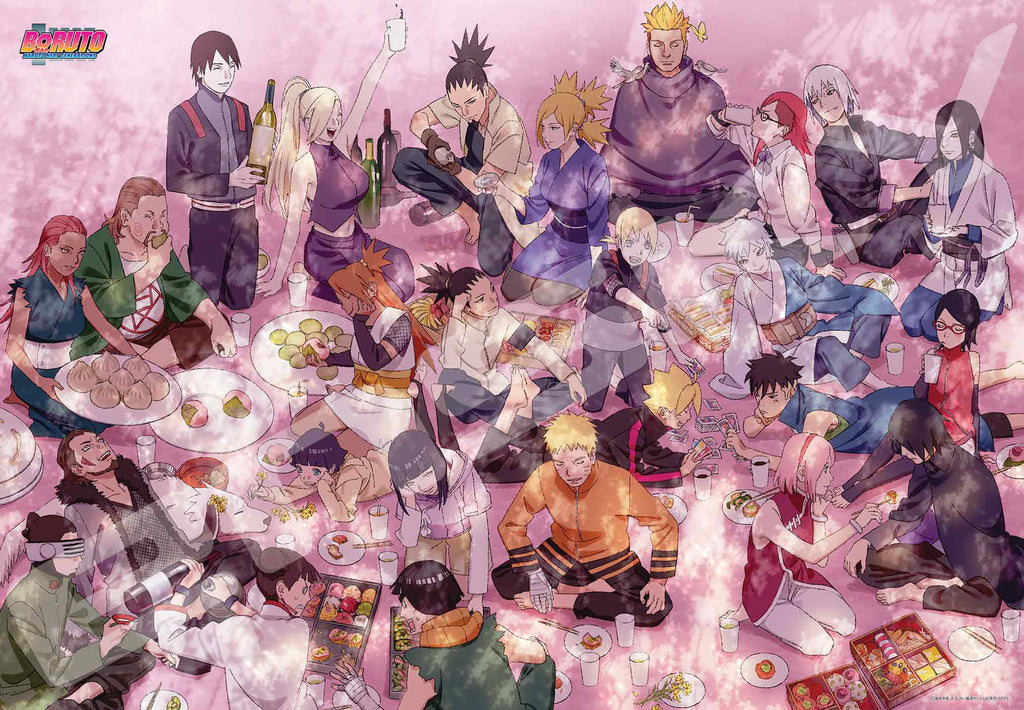 Ensky: Boruto - Naruto Next Generation Party Puzzle (1000pc Jigsaw)