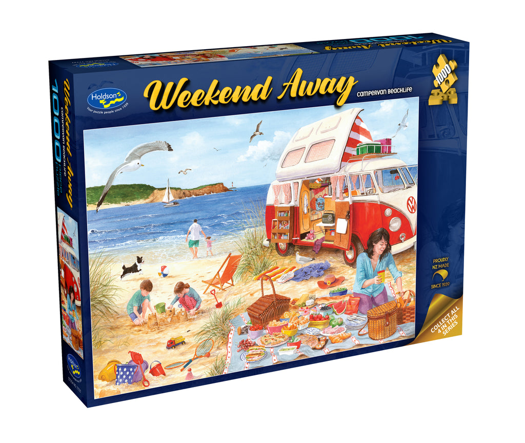 Holdson: Campervan Beachlife - Weekend Away Puzzle (1000pc Jigsaw)