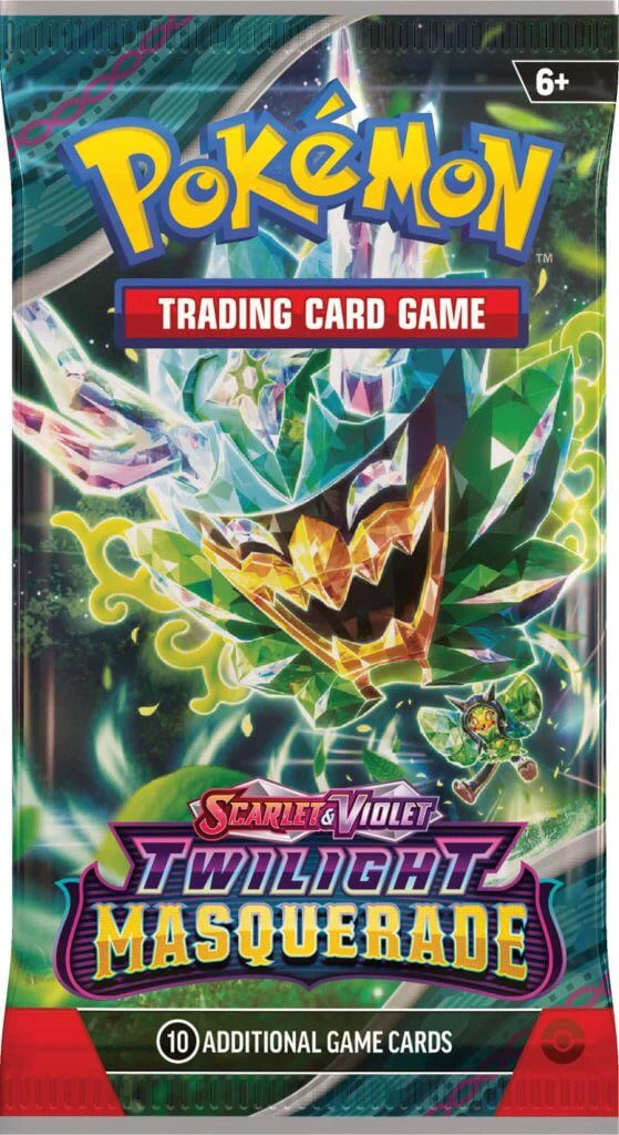 Pokemon TCG: Twilight Masquerade - Booster Pack (Single Booster)