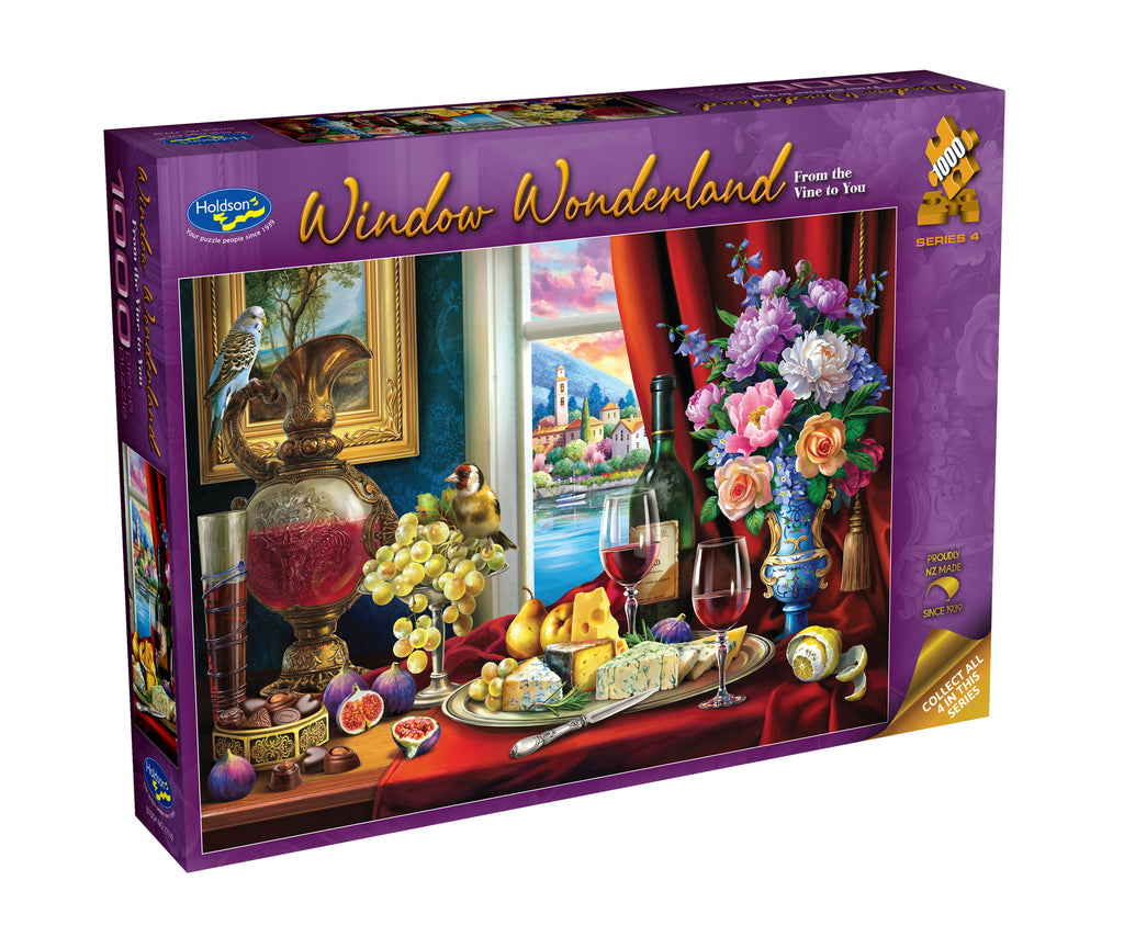 Holdson: From The Vine To You - Window Wonderland Puzzle (1000pc Jigsaw)