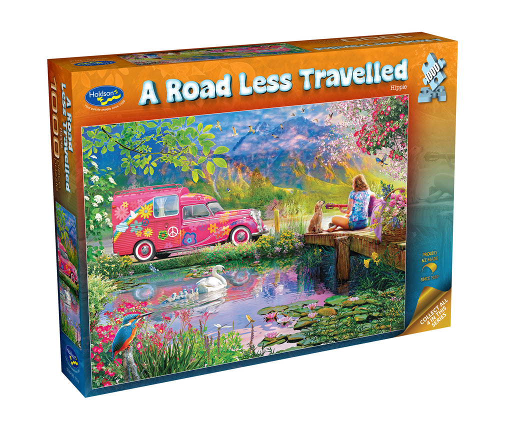 Holdson: Hippie - A Road Less Travelled Puzzle (1000pc Jigsaw)