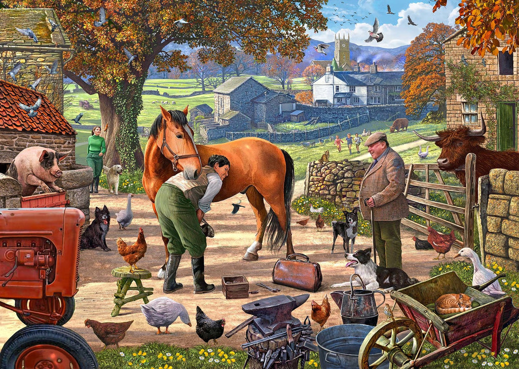 Holdson: Country Vet - Horse & Hound Puzzle (1000pc Jigsaw)