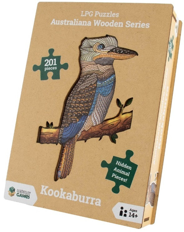 LPG: Kookaburra - Wooden Puzzle (219pc Jigsaw)