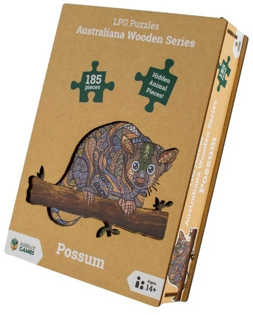 LPG: Possum - Wooden Puzzle (185pc Jigsaw)
