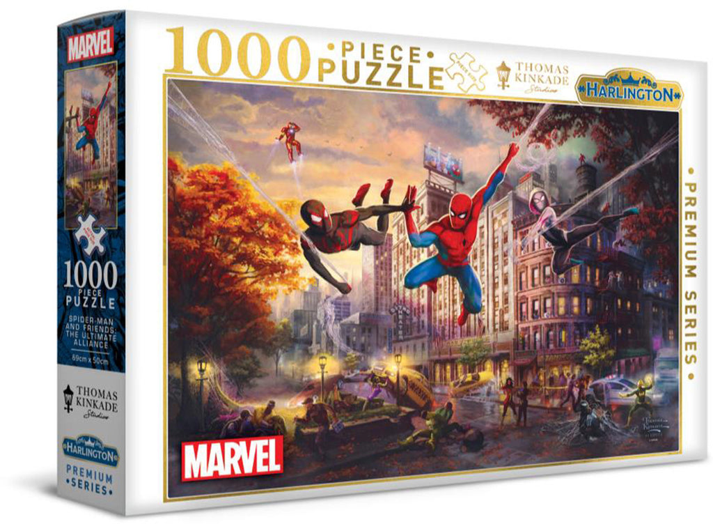 Harlington: Spider-Man and Friends The Ultimate Alliance - Marvel Puzzle (1000pc Jigsaw)