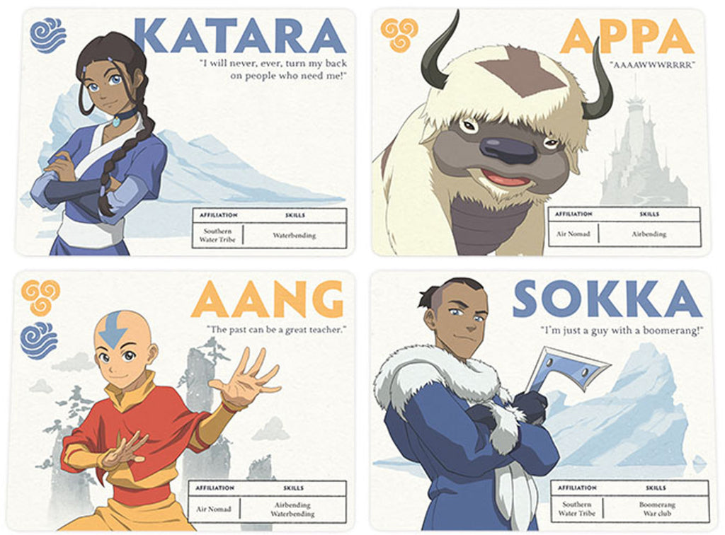 Avatar Last Airbender - Aang's Destiny Deckbuilding Game