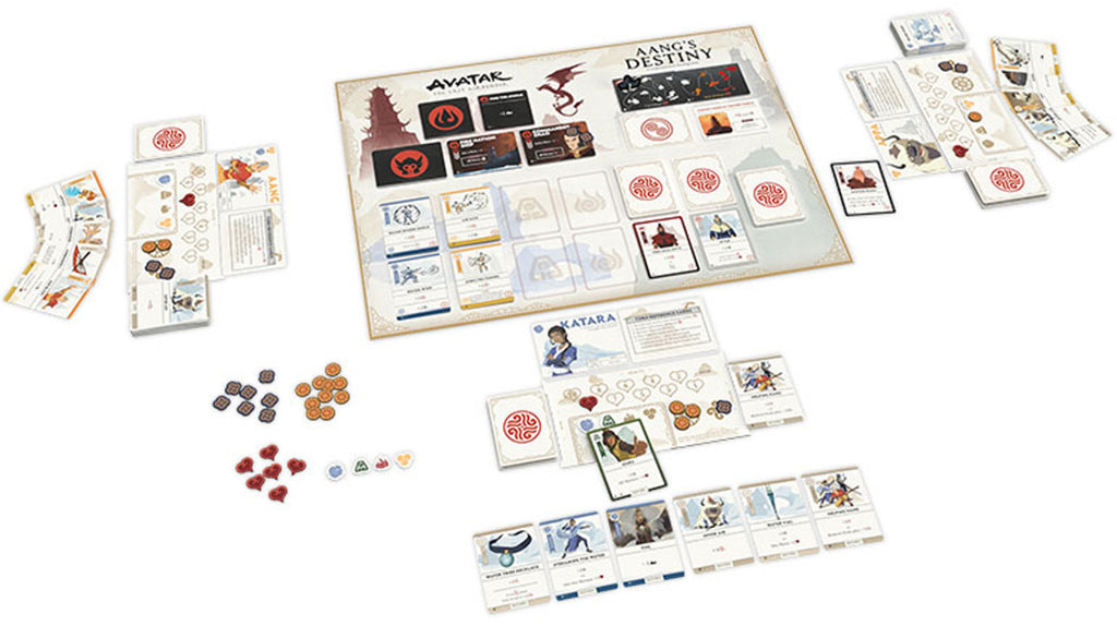 Avatar Last Airbender - Aang's Destiny Deckbuilding Game