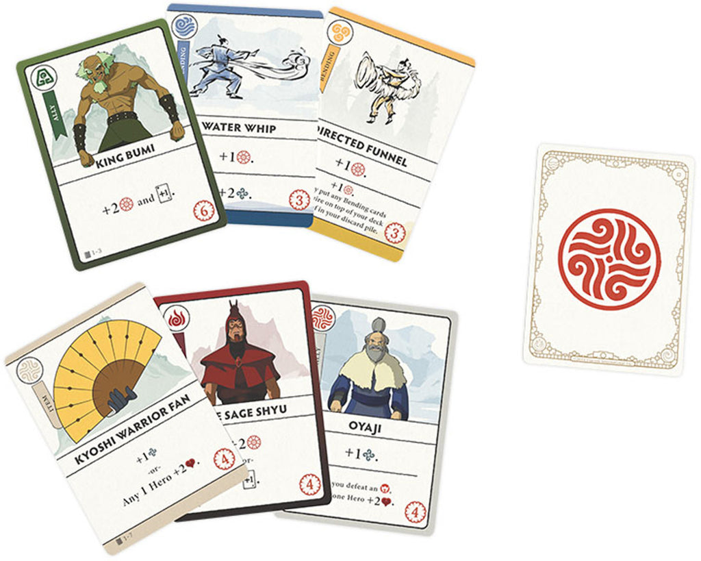 Avatar Last Airbender - Aang's Destiny Deckbuilding Game