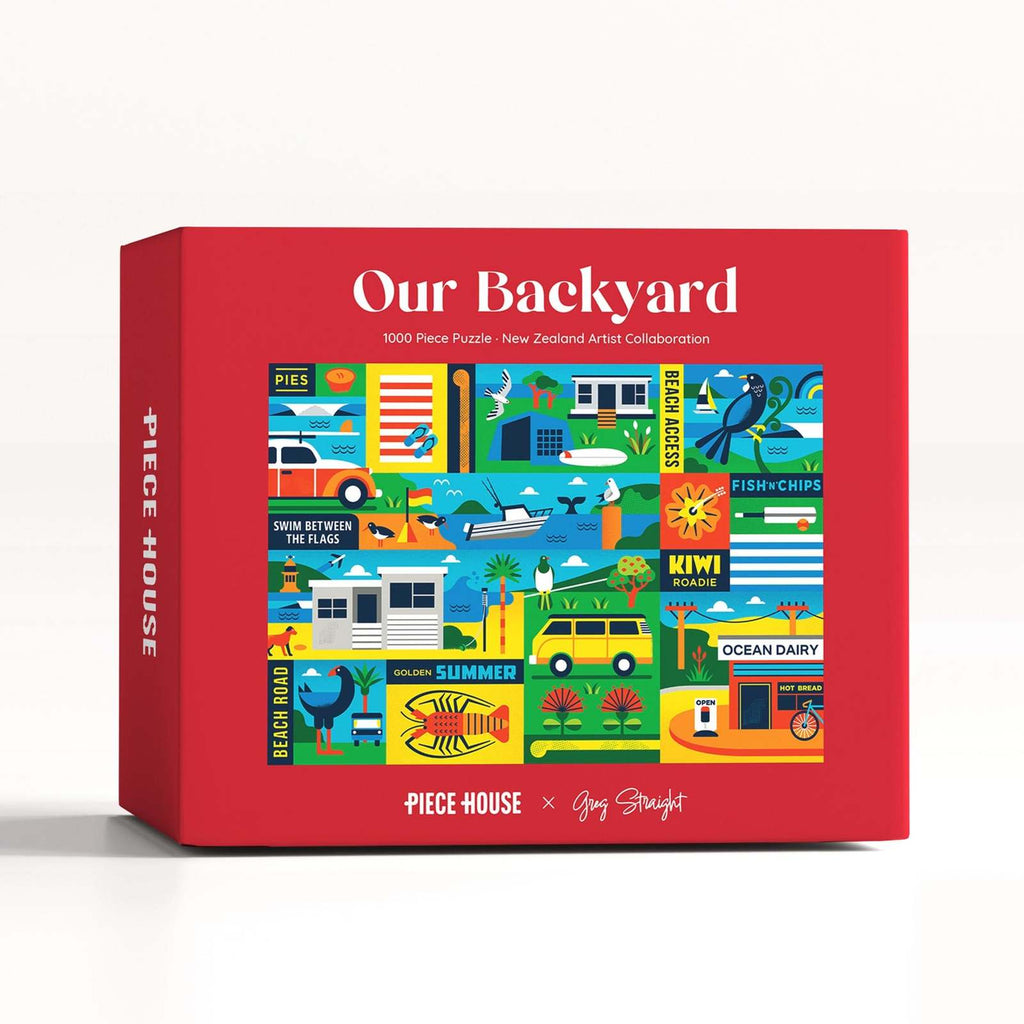 PieceHouse: Our Backyard Puzzle (1000pc Jigsaw)