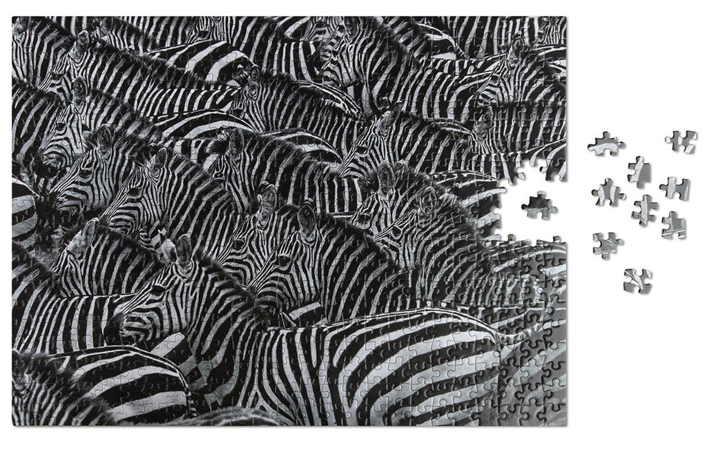 Wildlife Pattern: Zebra Puzzle (500pc Jigsaw)