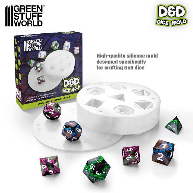 Green Stuff World: D&D Dice Set Mold