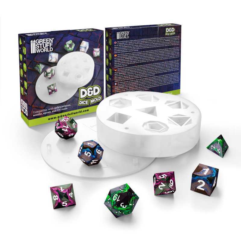 Green Stuff World: D&D Dice Set Mold