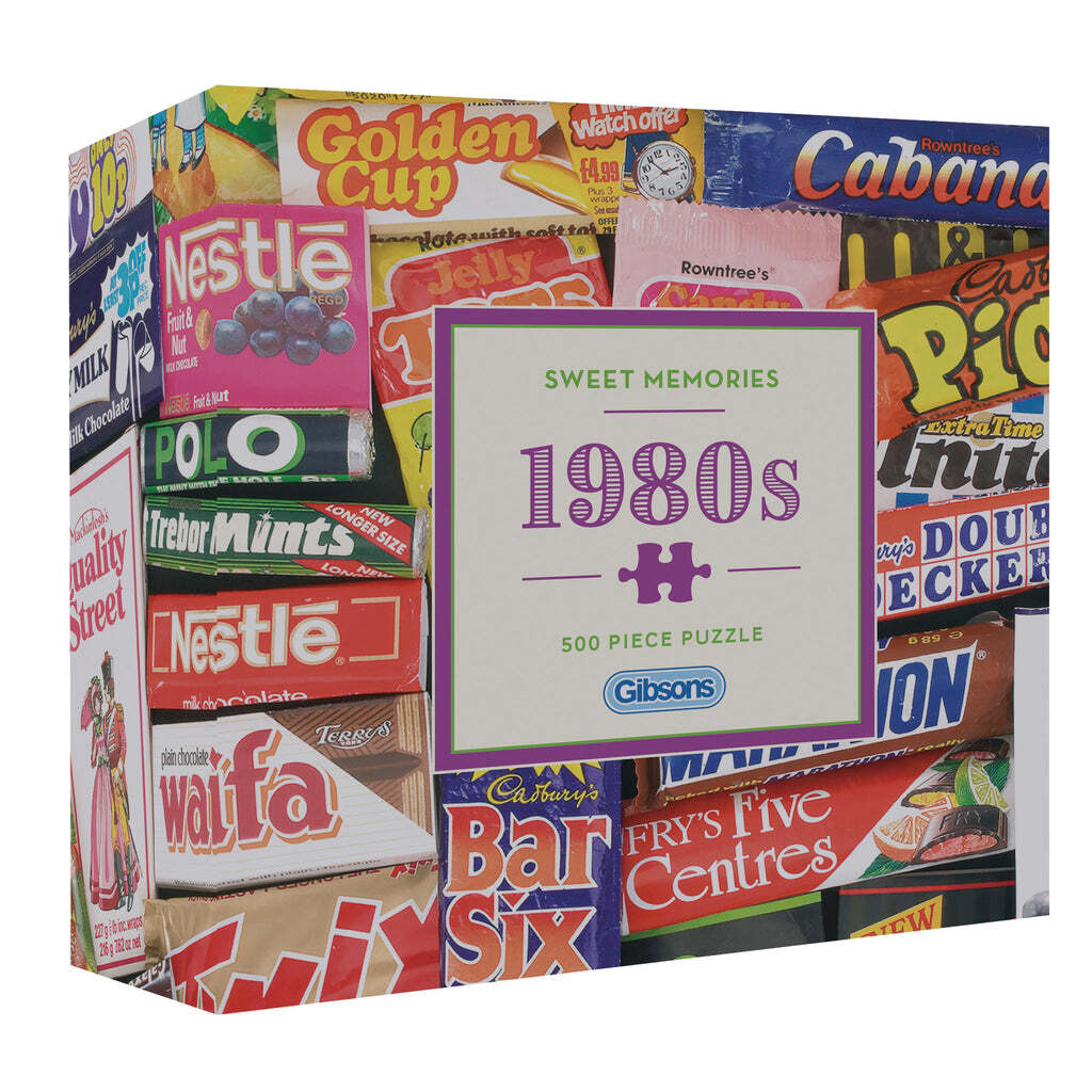 Gibsons: Sweet Memories of the1980s Puzzle (500pc Jigsaw)