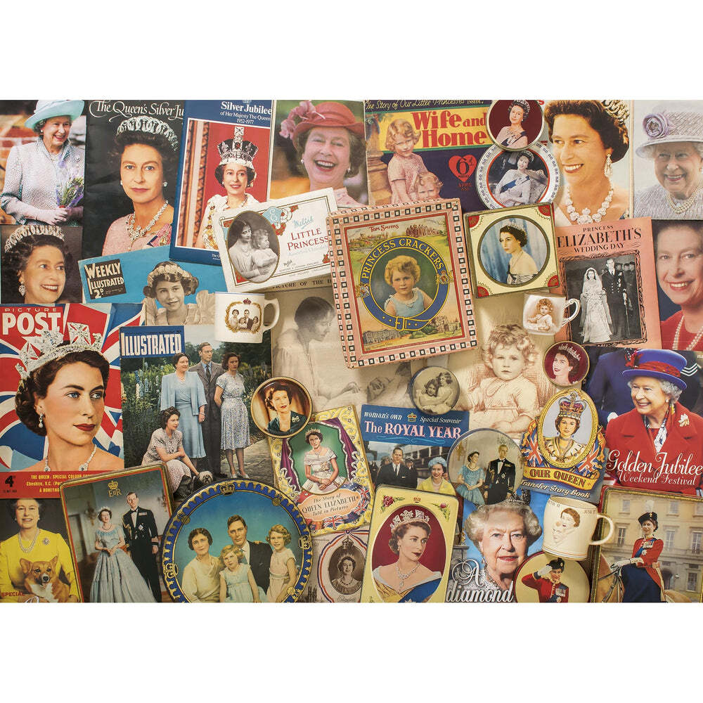 Gibsons: Our Glorious Queen - XL Piece Puzzle (500pc Jigsaw)