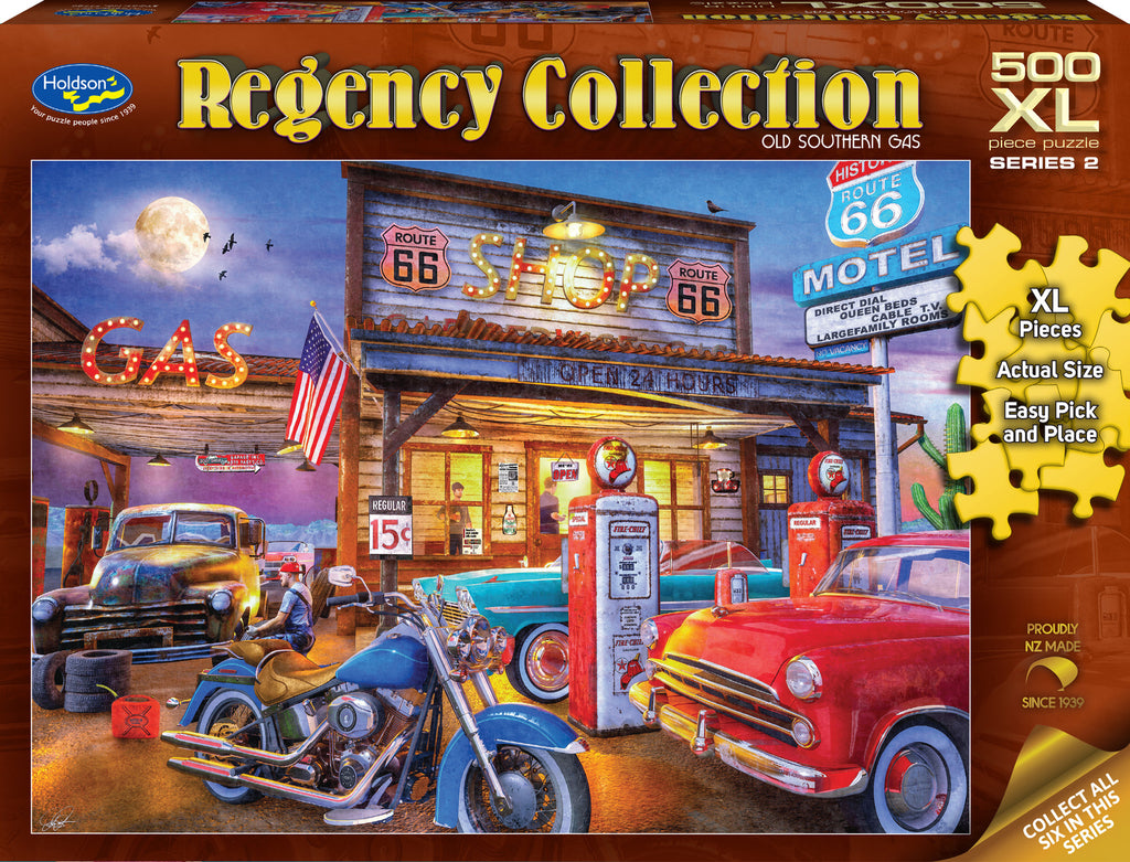 Holdson: Old Southern Gas - Regency Collection XL Piece Puzzle (500pc Jigsaw)