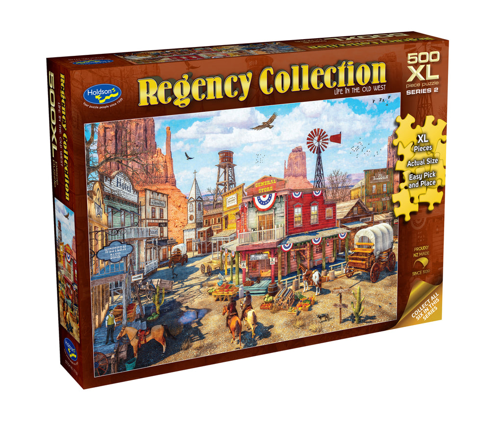 Holdson: Life In The Old West - Regency Collection XL Piece Puzzle (500pc Jigsaw)