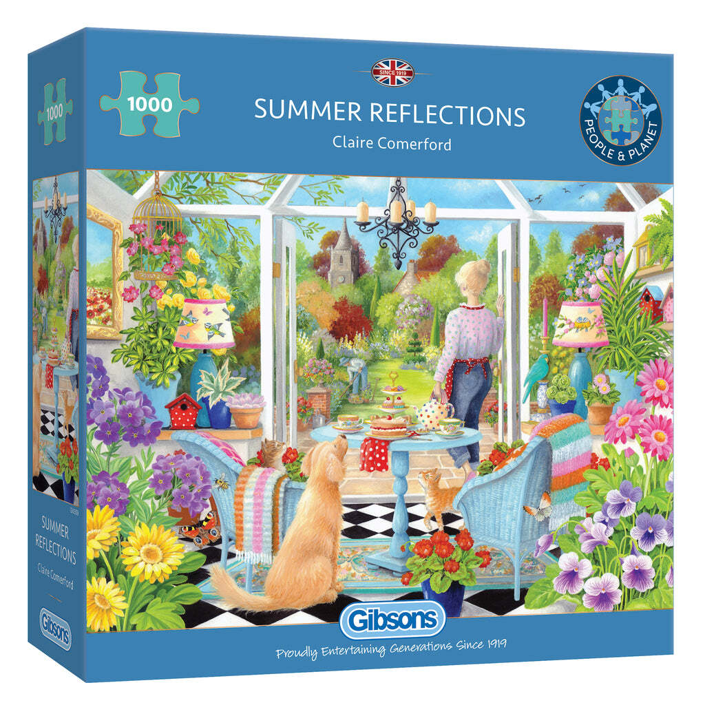 Gibsons: Summer Reflections Puzzle (1000pc Jigsaw)