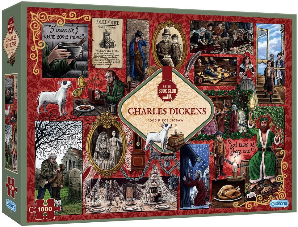 Gibsons: Charles Dickens Puzzle (1000pc Jigsaw)