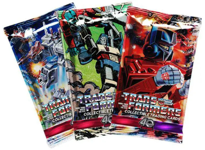 Transformers: Trading Cards - Booster Pack (40th Anniversary - Single Booster)