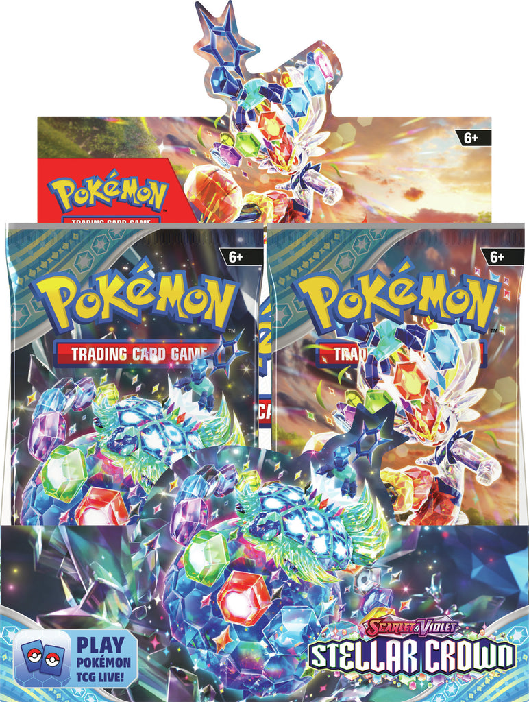 Pokemon TCG: Stellar Crown - Booster Box (36x Booster Packs)