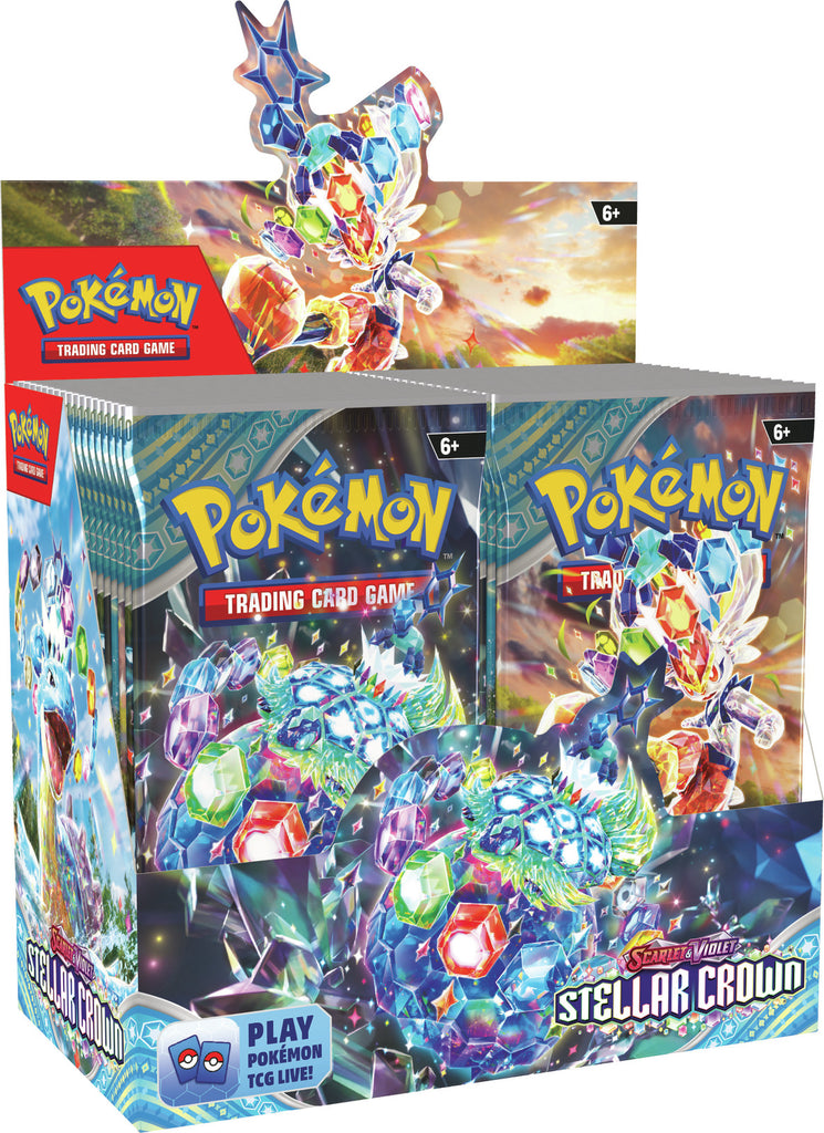 Pokemon TCG: Stellar Crown - Booster Box (36x Booster Packs)