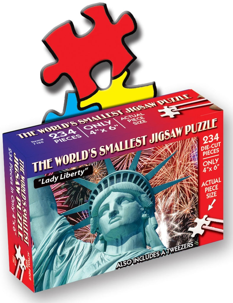 World's Smallest: Lady Liberty - Tiny Piece Puzzle (234pc Jigsaw)