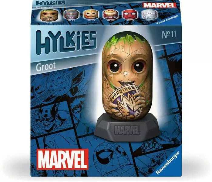 Ravensburger Hylkies: Groot - Marvel 3D Puzzles (54pc Jigsaw)