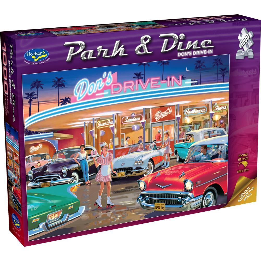 Holdson: Don's Drive In - Park & Dine Puzzle (1000pc Jigsaw)