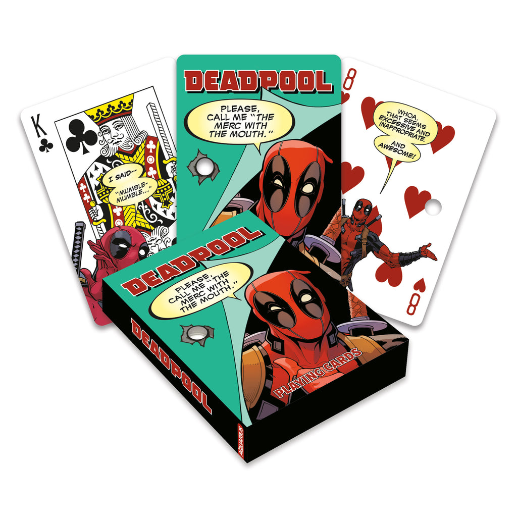 Marvel: Deadpool Quotes - Playing Cards