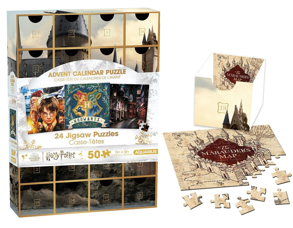 Aquarius: Harry Potter - Puzzle Advent Calendar (24x50pc Jigsaws)