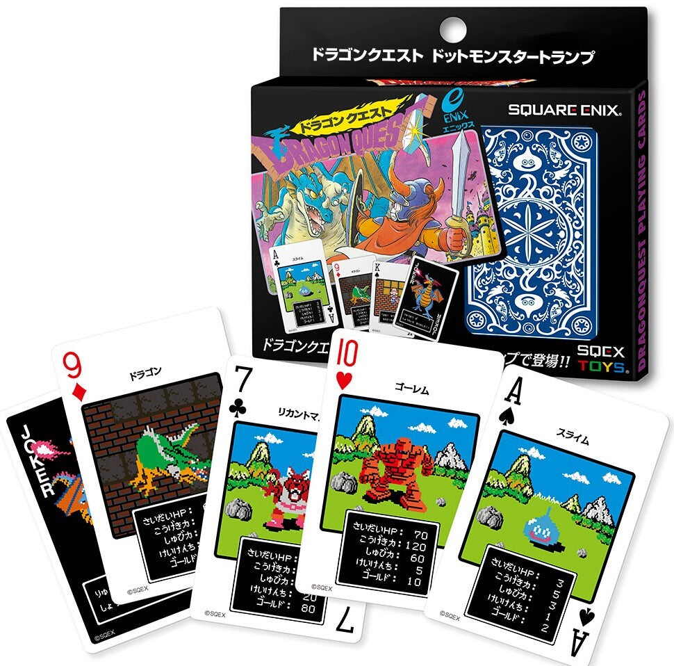 Dragon Quest Dot Monsters - Playing Cards