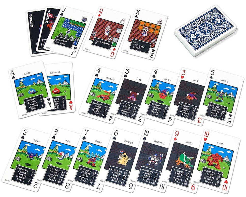 Dragon Quest Dot Monsters - Playing Cards