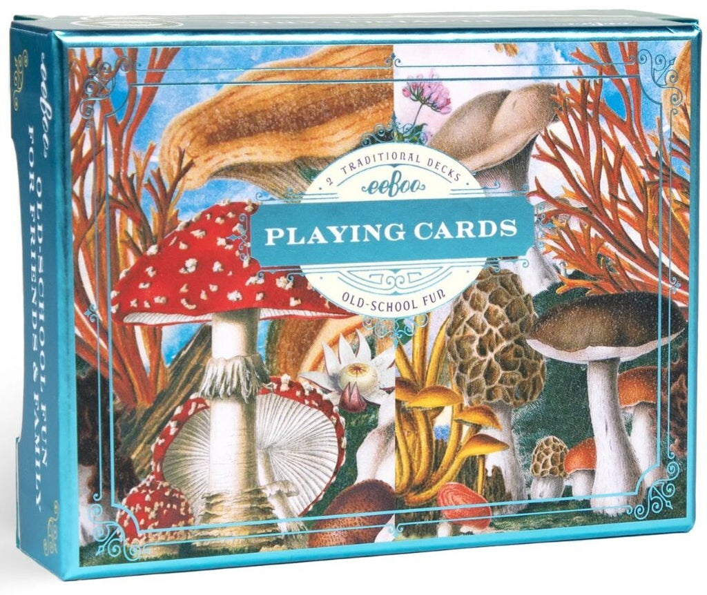 eeBoo: Mushroom - Playing Cards 2-Pack