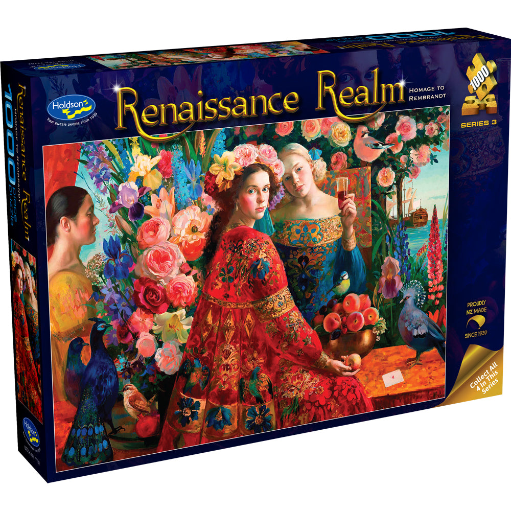 Holdson: Homage To Rembrandt - Renaissance Realm Puzzle (1000pc Jigsaw)