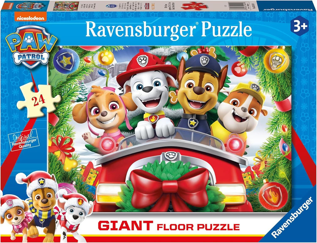 Ravensburger: Paw Patrol Christmas - Giant Floor Puzzle (24pc Jigsaw)