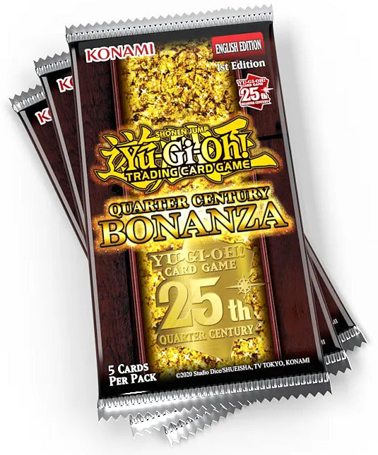 Yu-Gi-Oh! Quarter Century Bonanza - Booster Tuckbox (24x Booster Packs)