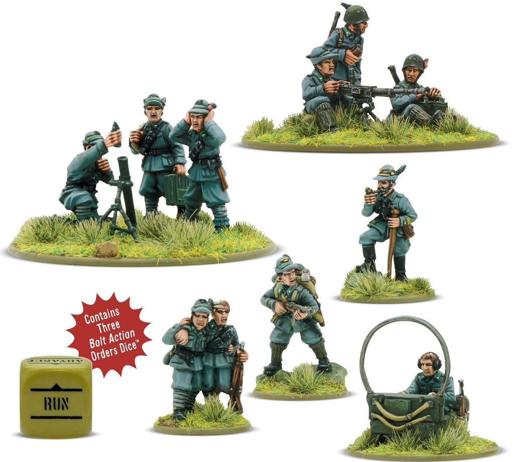 Bolt Action: Italian Alpini - Support Group