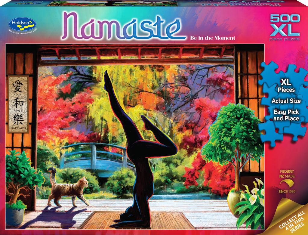 Holdson: Be In The Moment - Namaste XL Piece Puzzle (500pc Jigsaw)