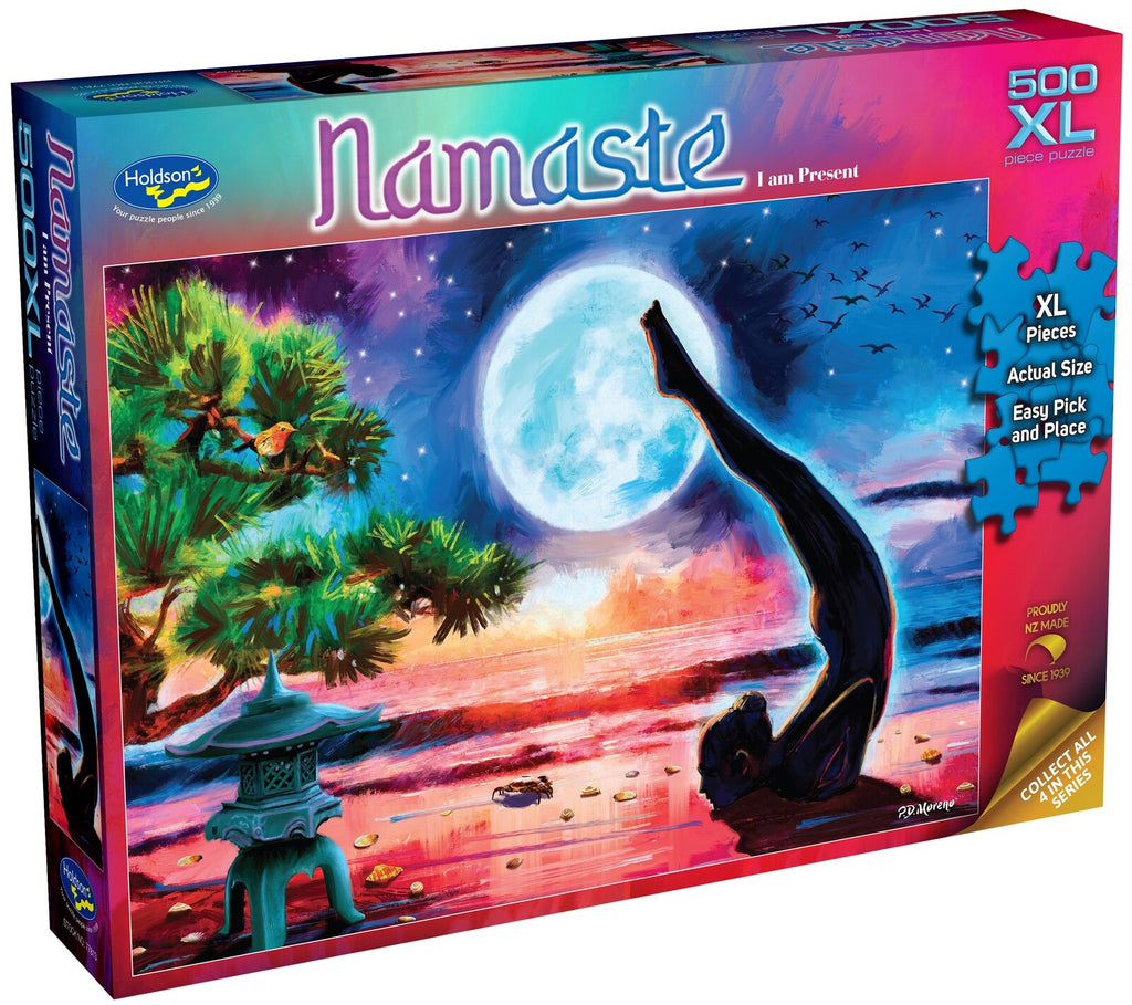 Holdson: I Am Present - Namaste XL Piece Puzzle (500pc Jigsaw)