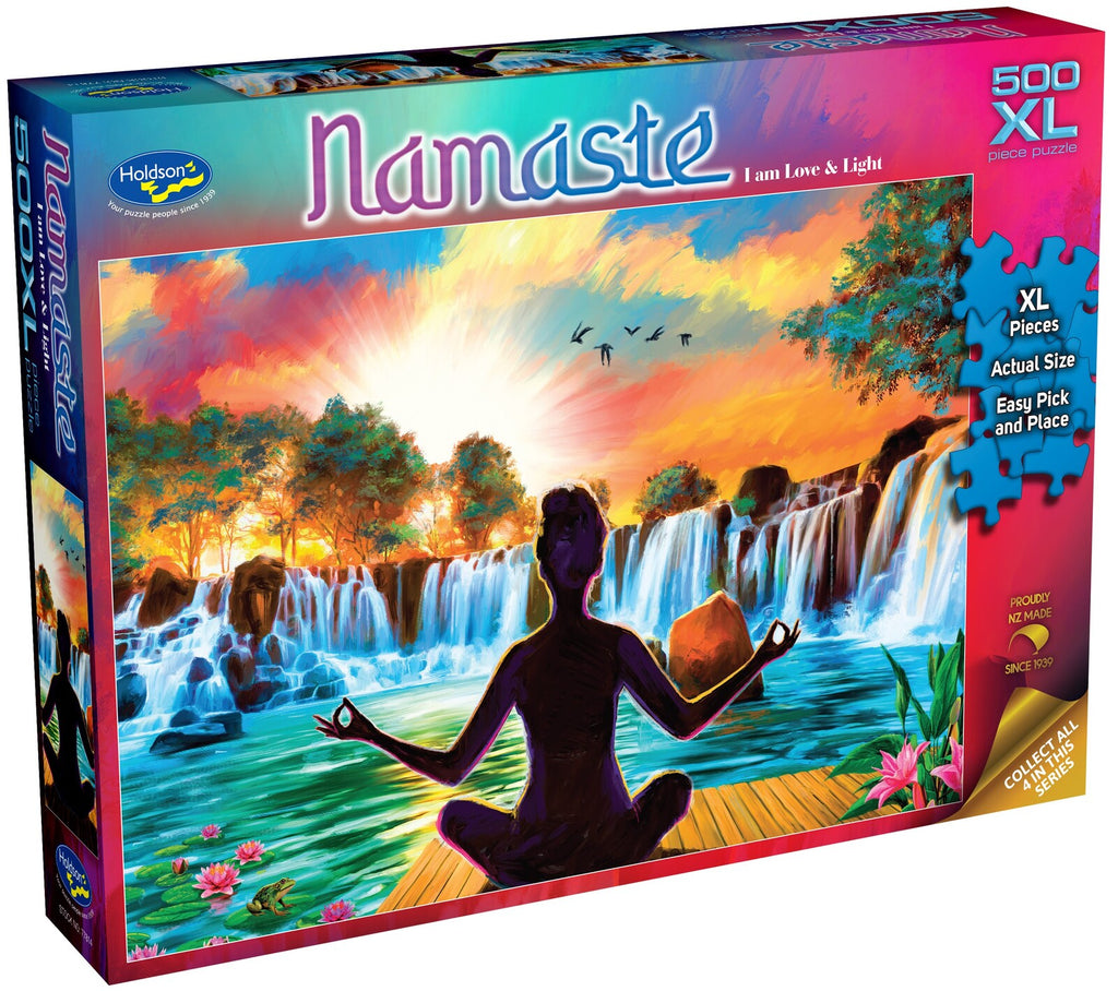 Holdson: I Am Love & Light - Namaste XL Piece Puzzle (500pc Jigsaw)