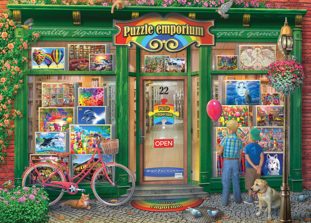 Holdson: Puzzle Emporium - Time to Shop Puzzle (1000pc Jigsaw)