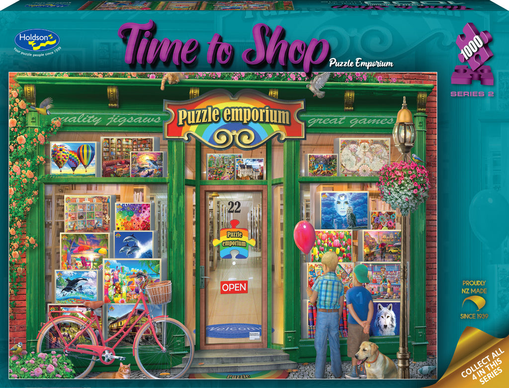 Holdson: Puzzle Emporium - Time to Shop Puzzle (1000pc Jigsaw)