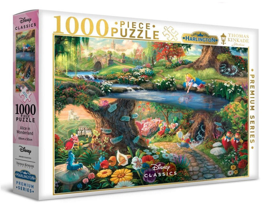 Harlington: Alice In Wonderland - Disney Puzzle (1000pc Jigsaw)