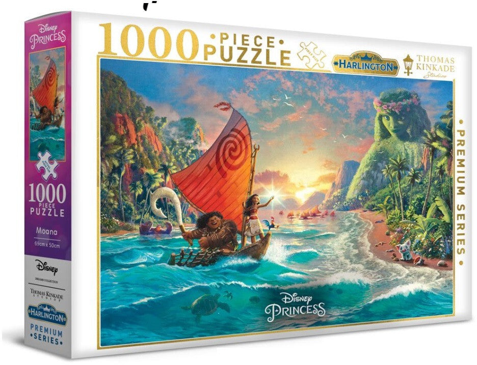 Harlington: Moana - Disney Puzzle (1000pc Jigsaw)