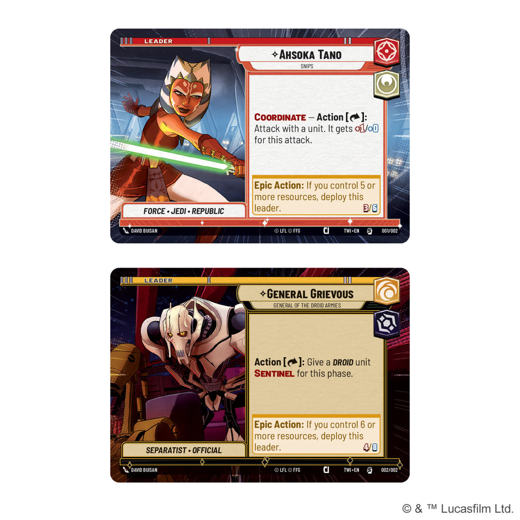 Star Wars: Unlimited - Twilight of the Republic - Two-Player Starter