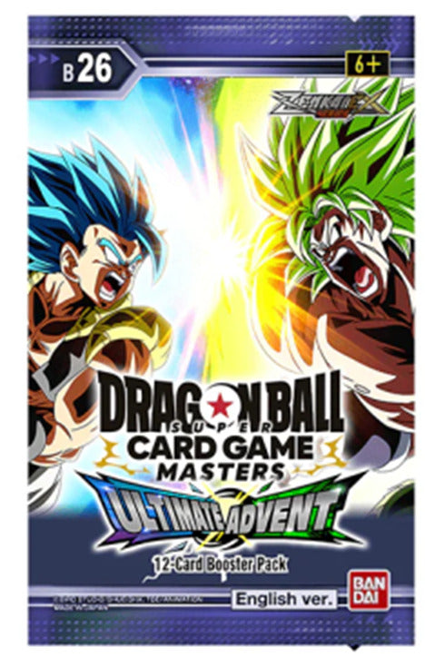 Dragon Ball SCG: Masters - Ultimate Advent - Booster Pack (Single Booster)