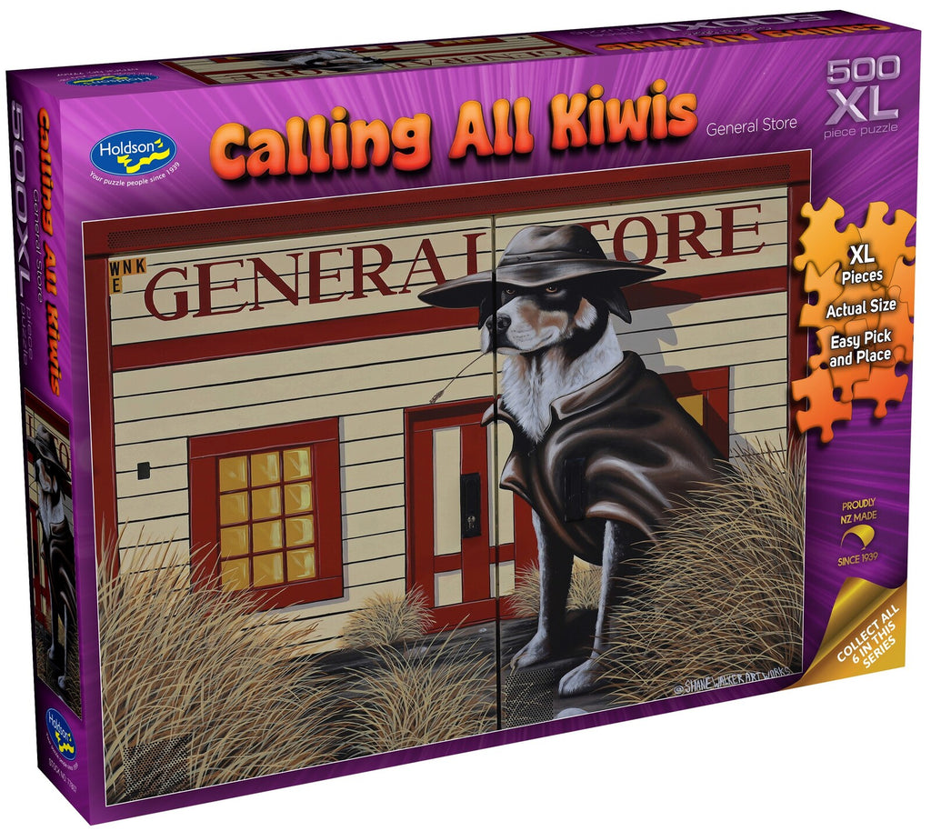 Holdson: General Store - Calling All Kiwis XL Piece Puzzle (500pc Jigsaw)